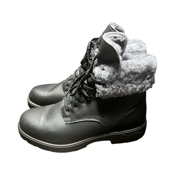 Blundstone Women's Leather Thermal Lace Up Boots 1465 BLACK US 8.5 NWOB - Picture 3 of 5